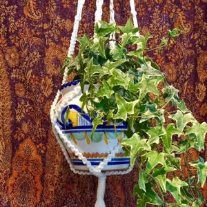 Macramé Plant Hangers for 6 inch pots - Handmade in USA by Ning's Creations