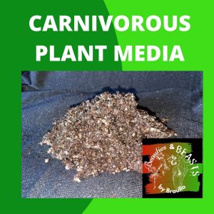 Bog Substrate mix for Sarracenia, Pinguicula and others