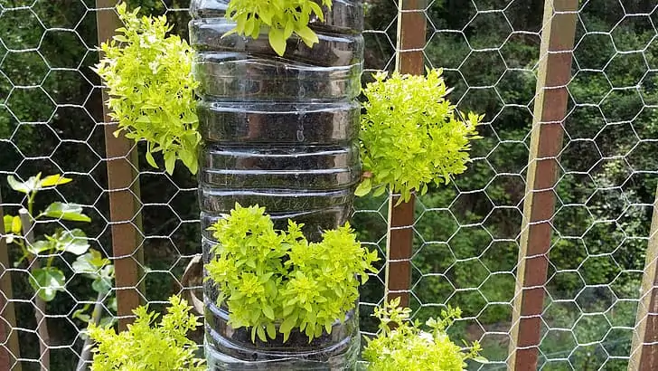 DIY vertical planter
