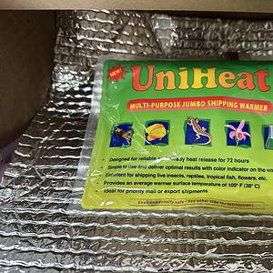 The603Jungle Cold weather shipping protection (heat pack and thermal foil) add-on