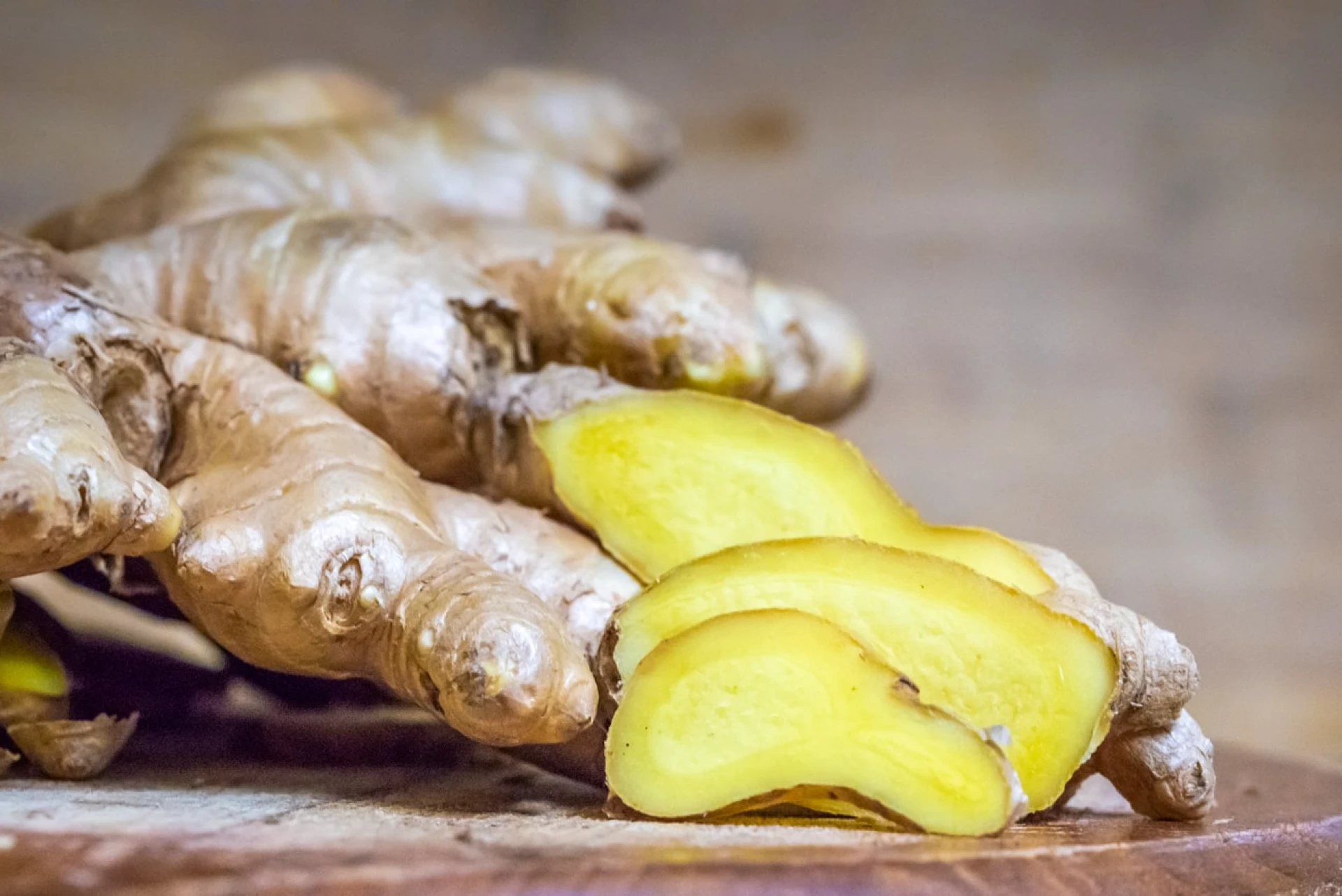 ginger of top asian greens and vegetables.