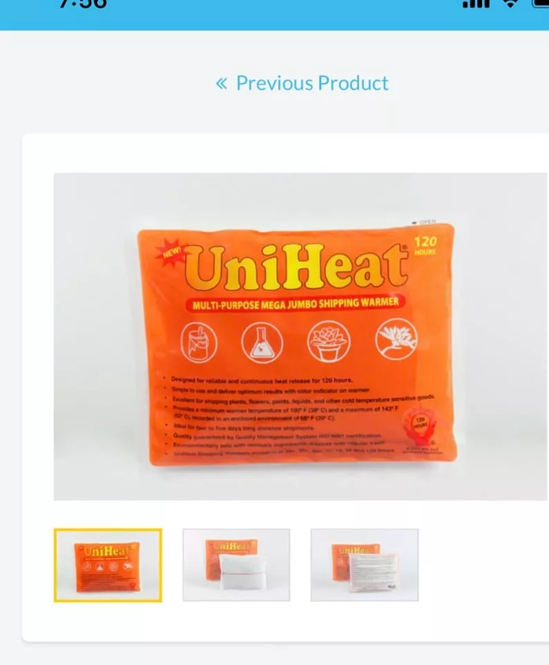 uniheat heat packs