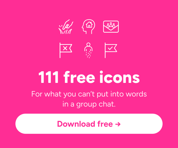 111 free icons for what people accuse each other of